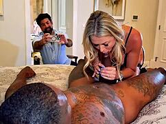 voyeur husband spies jason luv ravaging his hot milf