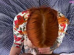 Stepmom Learns Proper Dick Sucking and Jerking from Me S1E11