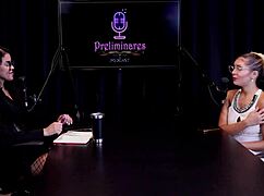 First show success but hates inversion fetish - Barbara Sol in sheer red rocks it!