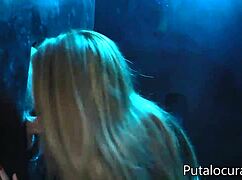 marlen doll milf slurps spanish glory hole cocks deep