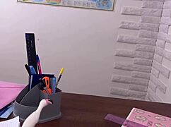 stepsis nervously asks big stepbro to pop her virgin cherry in taboo petite student roleplay session.