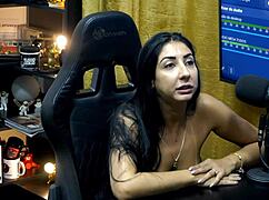 Renatinha Mello's Steamy Kiss Gets Ruan Rock Hard in Outdoor Casting Interview