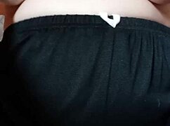 whoa this pregnant milf squirts her huge tits and hard nipples everywhere