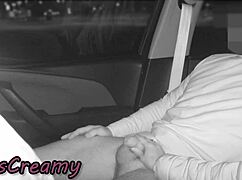 Dogging Slutty French Teacher Sucks Stranger's Cock for Cuckold Husband - Misscreamy