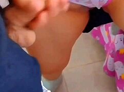 ok teacher rubs my pussy but no penetration you broke deal and fucked my ass real mexican schoolgirl homemade