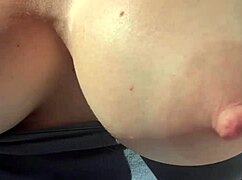 Big Tits Italian MILF Bounces Massive Boobs Outdoor in Horny Frenzy