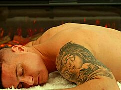 Blonde Stunner Glides Breasts Over My Body