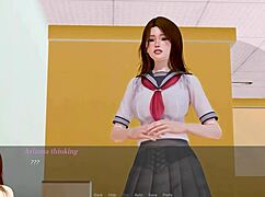 Feel the redhead pussy lick building to explosive cumshot