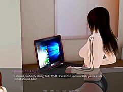 Feel the redhead pussy lick building to explosive cumshot