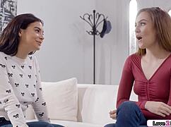 latina college babes play game sucking and licking wet pussies