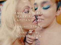 watch single spanish girl amanda mayo gift herself to swinger couple anal gaping cumswap