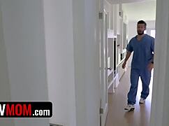 Lauren Phillips Stepmom In Lingerie Ravaged By Horny Stepson Pussy Pound