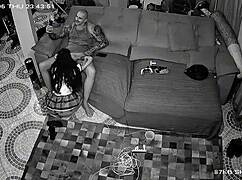 security cam catches beach couple fucking live! 📹🏖️