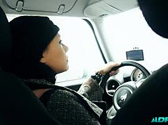 Fucking a Stranger on the Highway - Bent Over Doggystyle Deepthroat Cum Swallow