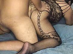 Fucking my latina employee in her new lingerie anal ass pounding