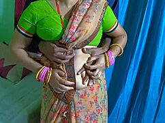 Sultry Desi Babe Seduces Brother-in-Law for Bed Foreplay Fuck