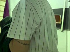 video call to neighbor while cuck watches soccer... ass spread wide 😈🍑