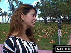 petite veronica gets her tight pussy slammed by monster cock on miami rooftop rough fucking