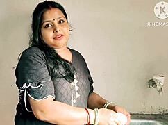 Desi Wife Bent Over Kitchen Counter Takes Neighbor's Monster Cock Hardcore Doggystyle