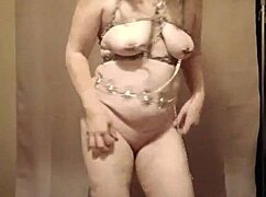 french slave striptease flashing tits sexy clothes ripped bdsm tease