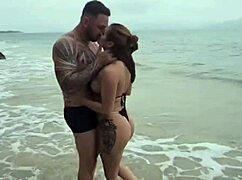 met this hot latina on the beach and we fucked right there in the sand