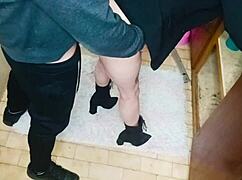 oh god the plumber fixed my sink then ripped my clothes off and fucked my tight dripping wet pussy doggystyle so hard