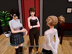 in harem hotel episode 104, players unlock new game sex scenes at the hotel