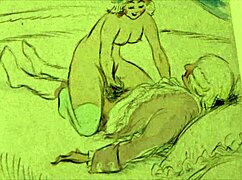 lost in vintage erotic art's timeless sensual whispers and shadows