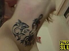 Kinky Sub Azura Alii Dressed in Costume Endures Hardcore Anal Pounding and Massive Facial Cumshot