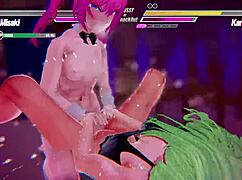 two lesbians clash in fingering kissing and squirting frenzy