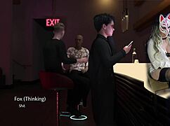 whoa busty milf chokes hard on huge dildo in golden boy cosplay game 😩💦