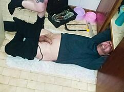 oh god the plumber fixed my sink then ripped my clothes off and fucked my tight dripping wet pussy doggystyle so hard