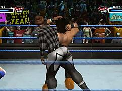 marissa challenges john morrison in fierce fetish wrestling showdown