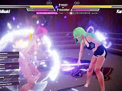 two lesbians clash in fingering kissing and squirting frenzy