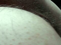 Mature woman spreads cheeks for intense hairy ass licking domination