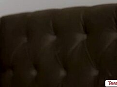 Raw Strap-On Pounding Big Tits Lesbian Roommate in Dorm