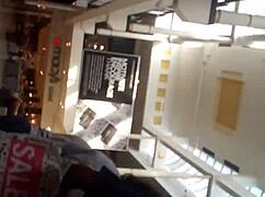 candid voyeur catches old black shop ass folding perfectly