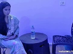 skinny indian bhabhi reunites with ex bf in hotel 😈 rough doggy anal creampie cumshot!