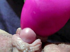 check out this big clit pulsing through intense closeup orgasm