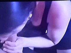 My ex sneaks back for a teasing intimate surprise blow