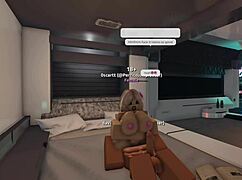 innocent roblox teen bitch stretched by huge monster cock first time