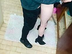 oh god the plumber fixed my sink then ripped my clothes off and fucked my tight dripping wet pussy doggystyle so hard