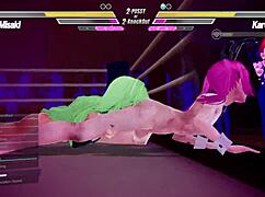 two lesbians clash in fingering kissing and squirting frenzy