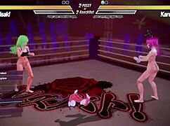 two lesbians clash in fingering kissing and squirting frenzy