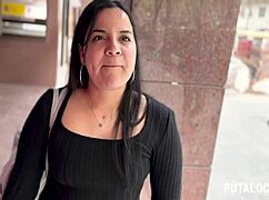 torbe catches shy fat latina salome modeling then fucks her hotel style