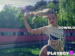 check out this big tits blonde teen allie nicole stripping lingerie, showing off her amazing curvy natural body and fat ass 