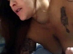 Redhead Wife's Steamy Video Call Teases Watching Husband