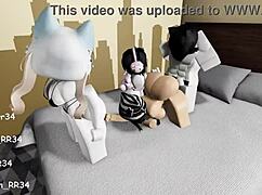 she brought friends over for my first wild foursome fuck fest riding doggystyle