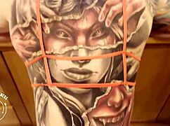 whoa! spots redhead slut in bikini kitchen and pounds her big ass senseless