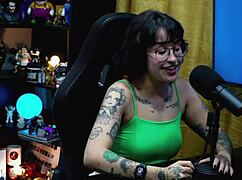 Martina Oliveira's only nude vid - you'd suck those sexy teen tits!!